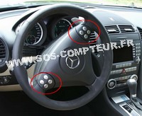 RÃ©paration commande au volant Mercedes SLK