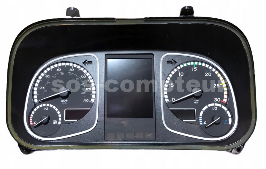 Reparation Compteur Mercedes Actros  MPIV MP4 (2011-2018)  - Ecran LCD central