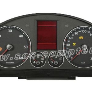 Réparation De L'afficheur Central Réparation Compteur Volkswagen Touran (2010 - 2015)