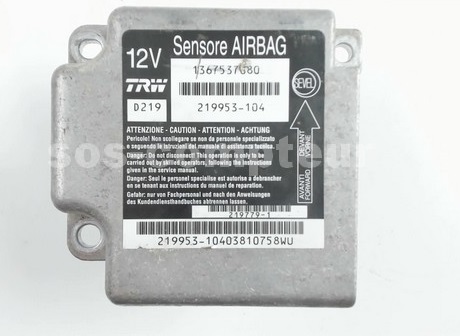 Réparation Calculateur d'Airbag Fiat Ducato / Code erreur B0100-49 ...