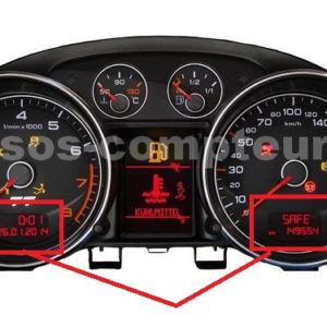 Remplacement Ecran LCD Gauche Ou Droite Audi TT 8J Mk2 2006 - 2008