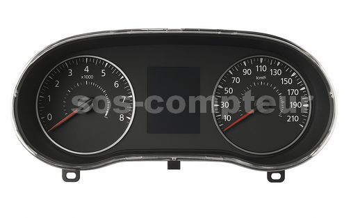 Remplacement Ecran LCD Compteur Dacia Duster Mk2 (2017 et + )